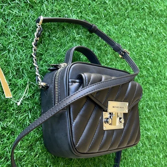 Michael Kors Small Rose Top Handle Leather Satchel - Picture 2 of 16